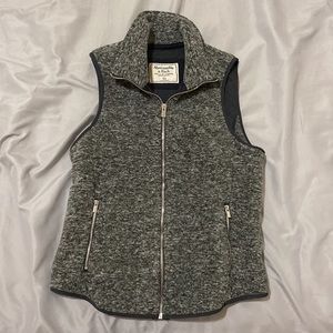 Abercrombie & Fitch Fleece Knit Vest NWOT.